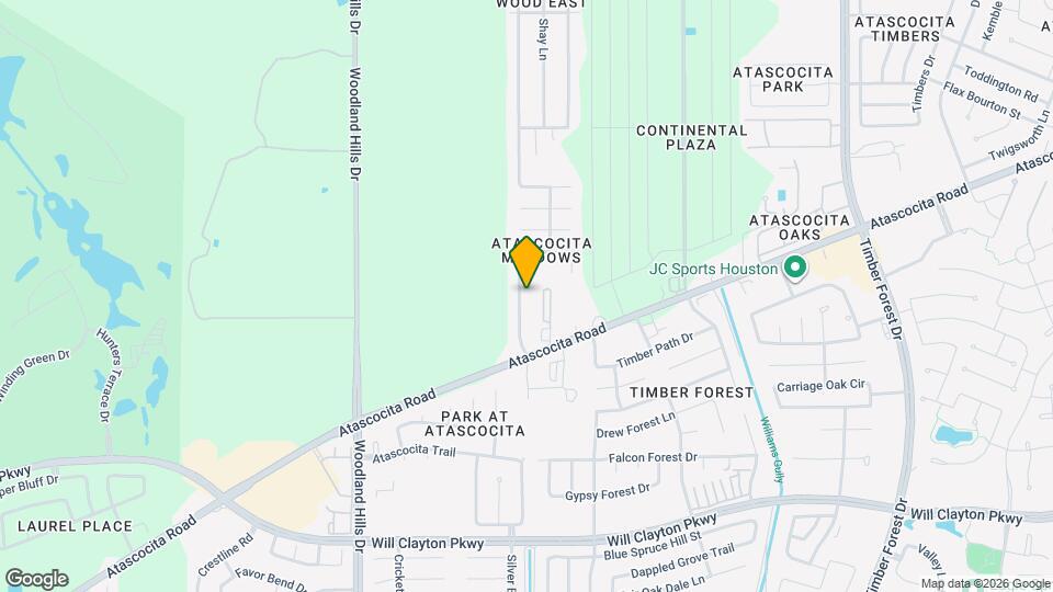18406 Atascocita Meadows Dr Map and Location Details