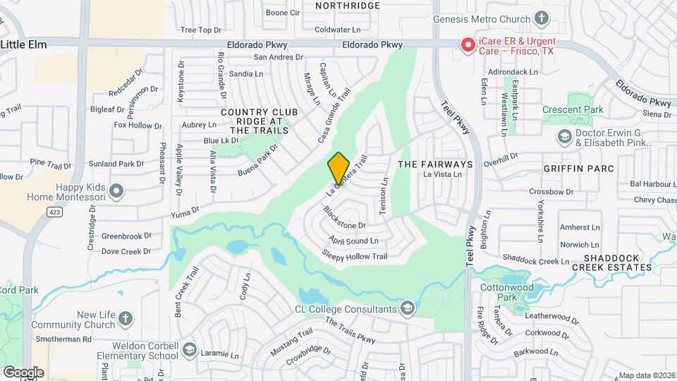 11258 La Cantera Trail Map and Location Details