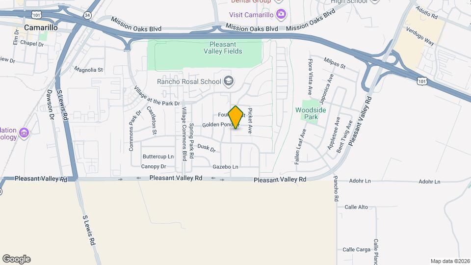 3715 Hedge Ln Map and Location Details