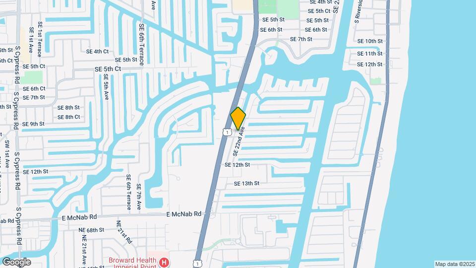 985 SE 22nd Ave, Unit Apt 1 Map and Location Details