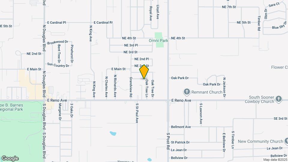 9712 Grissom Dr Map and Location Details