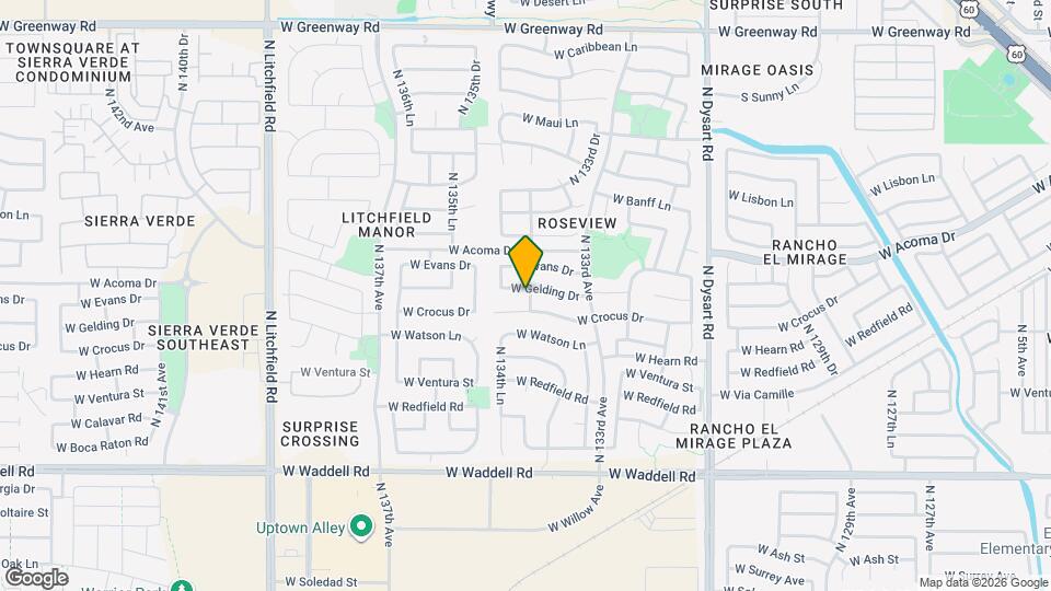 13425 W Gelding Dr Map and Location Details