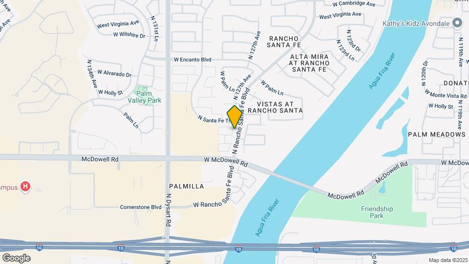 1709 N 127th Ave Mapa y Detalles de la Ubicación