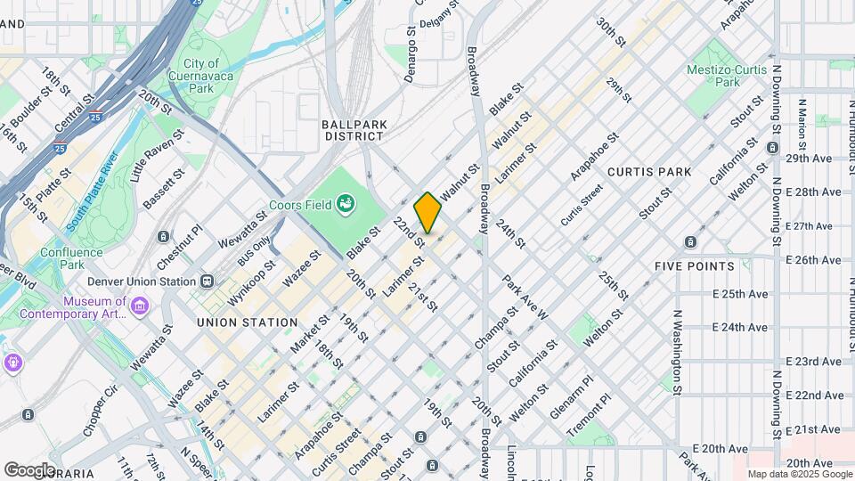 Burlington Hotel Lofts Map and Location Details