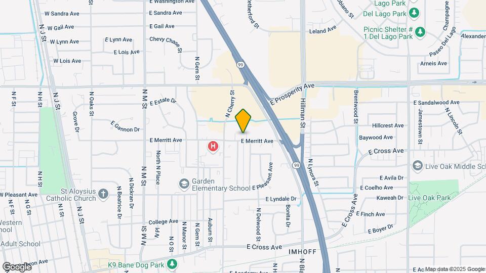 850 E Merritt Ave Map and Location Details