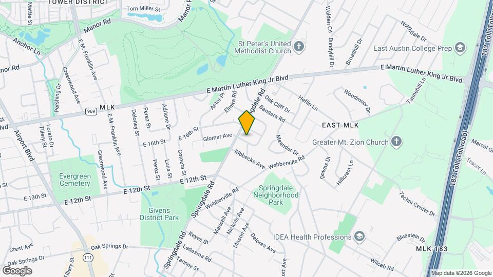 4606 Wally Ave Map and Location Details