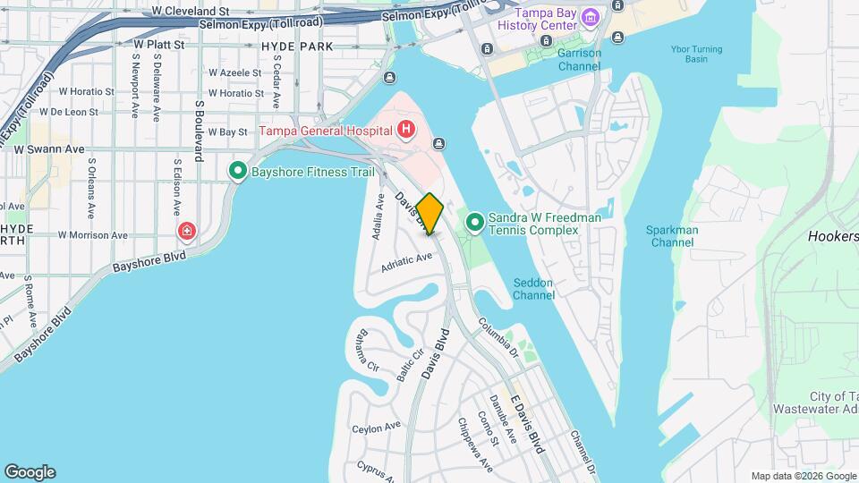 58 Davis Blvd Map and Location Details