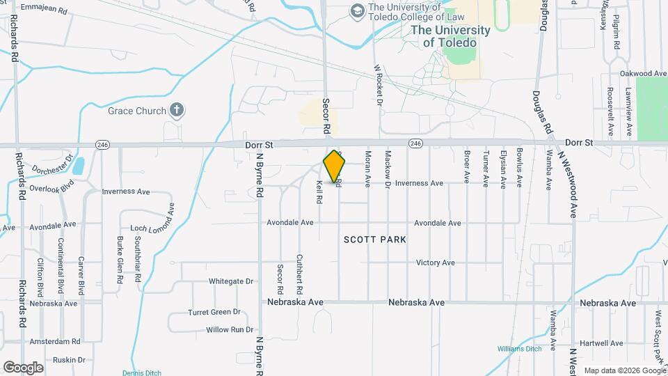 1017 Searles Rd Map and Location Details