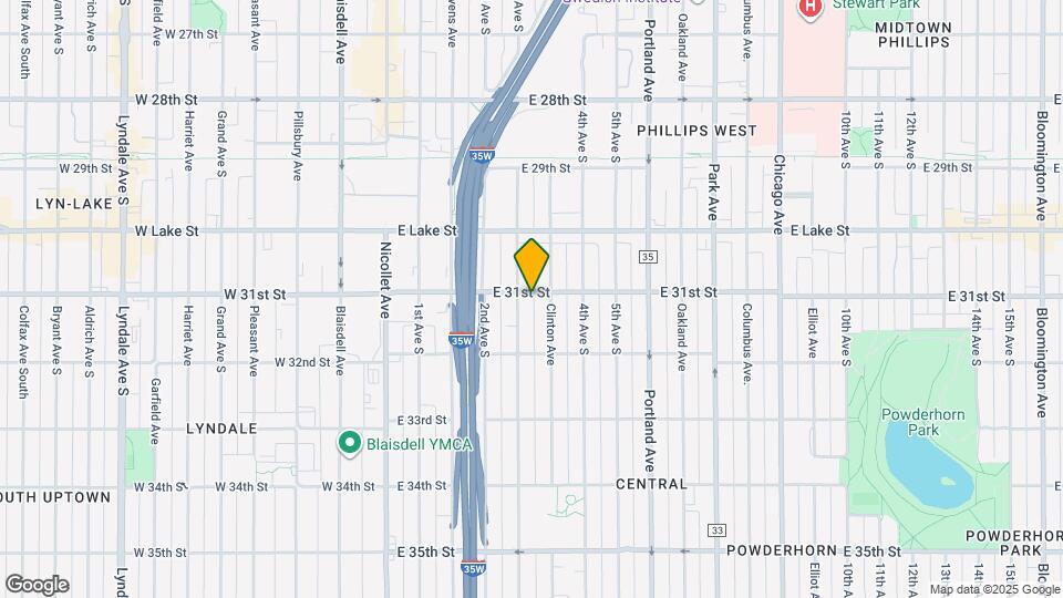 311 E 31st St Map and Location Details