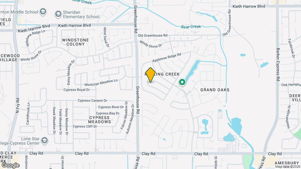 4726 Meadows Edge Ln Map and Location Details