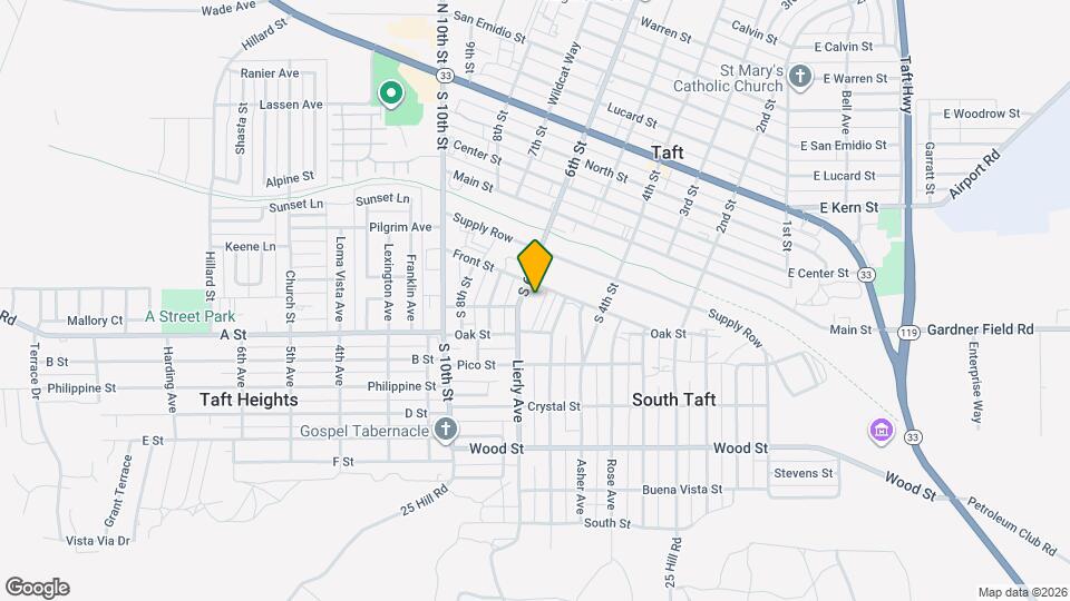 543 Front St Map and Location Details