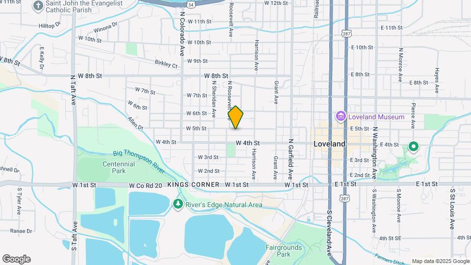 468 W 5th St Map and Location Details