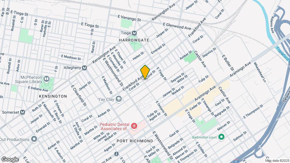 2059 E Ontario St Map and Location Details