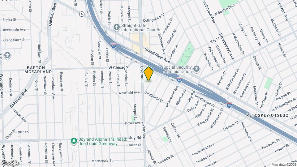 9351 Woodside St, Unit 3 Mapa y Detalles de la Ubicación