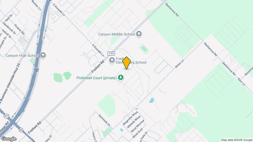 1953 Colonial Ave Mapa y Detalles de la Ubicación