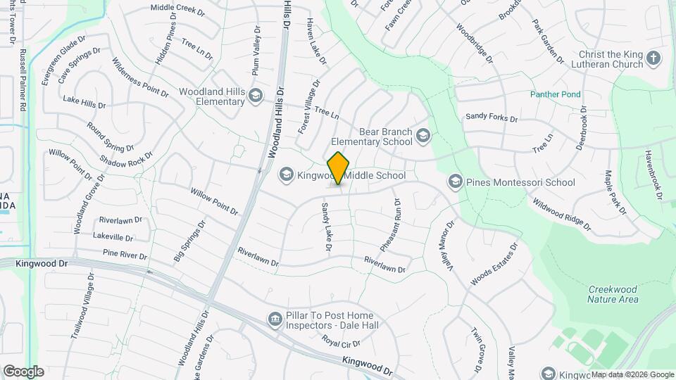 3115 Cedar Knolls Dr Map and Location Details