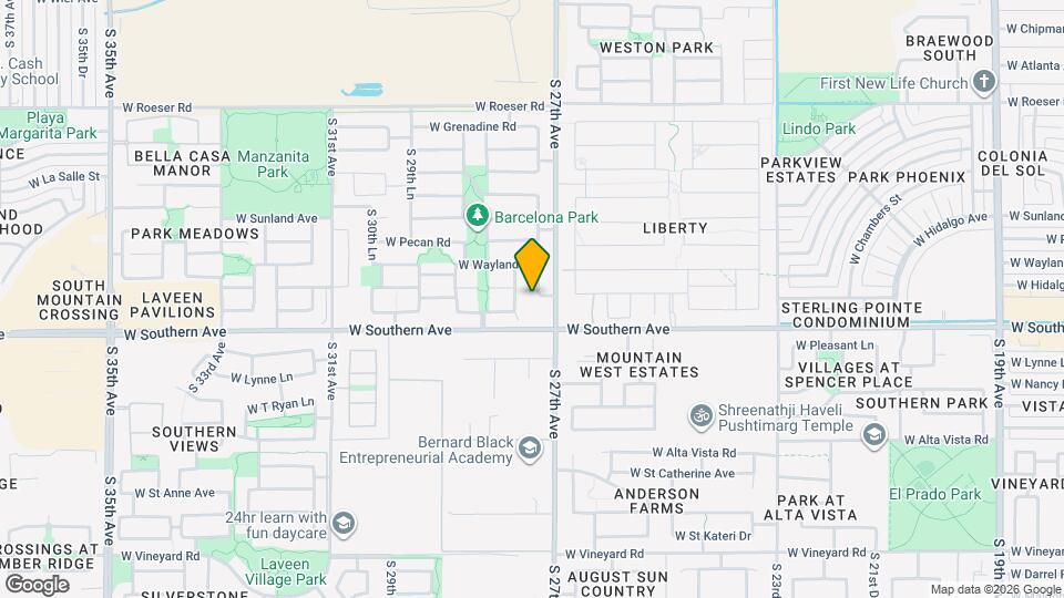 5824 S 27th Dr Mapa y Detalles de la Ubicación