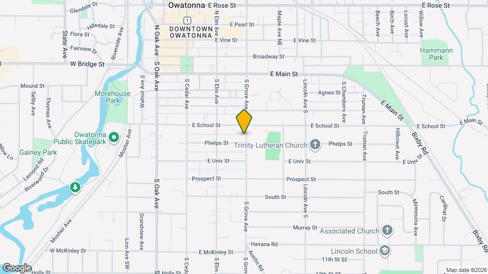 514 S Grove Ave Map and Location Details