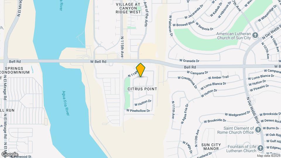 11359 W Crestbrook Dr Map and Location Details