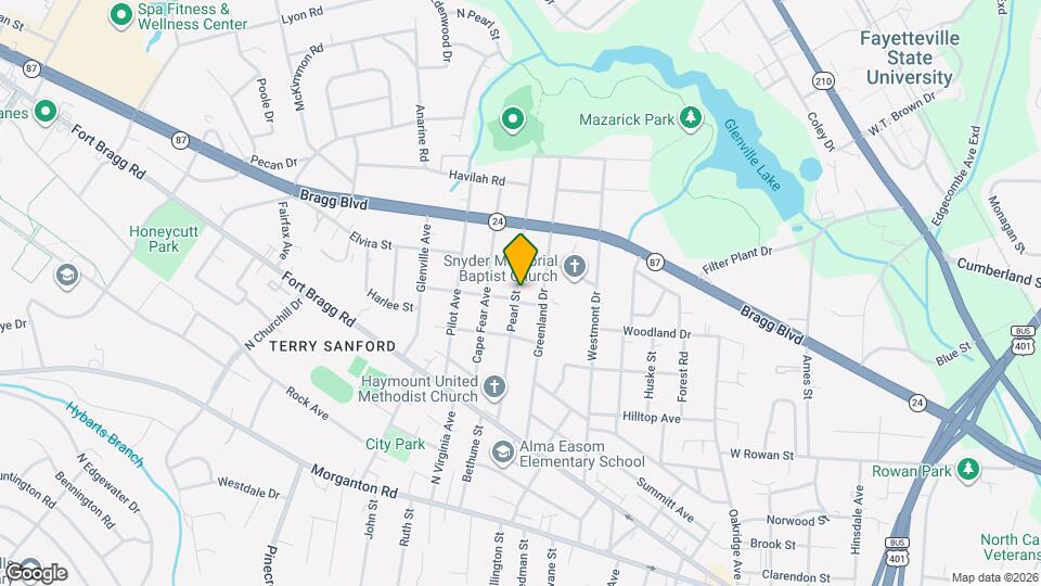 524 Pearl St Map and Location Details