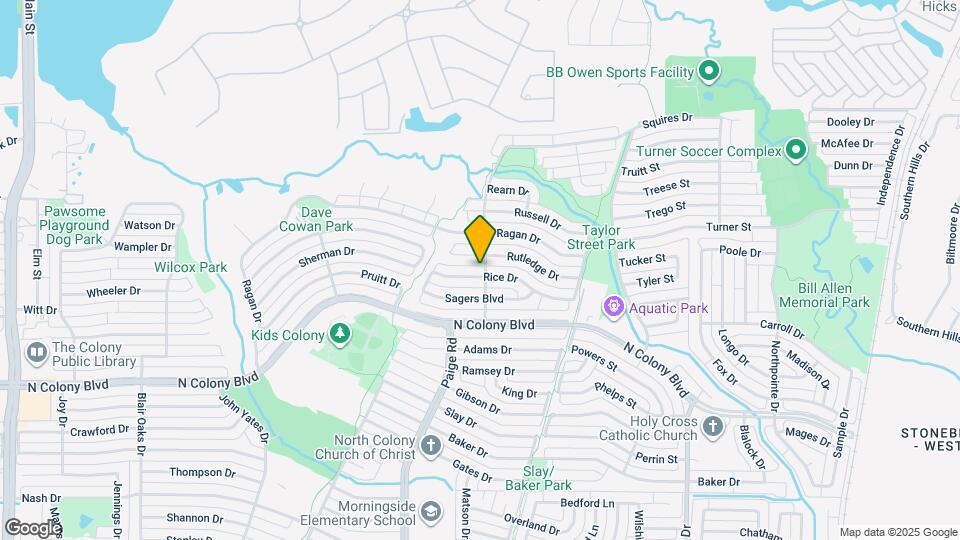 5416 Rice Dr Map and Location Details