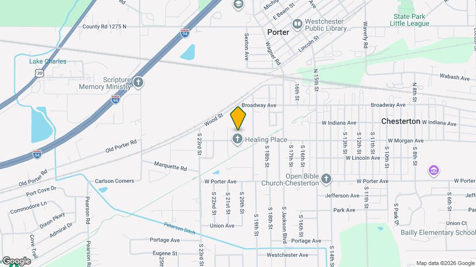 257 S 20th St Map and Location Details