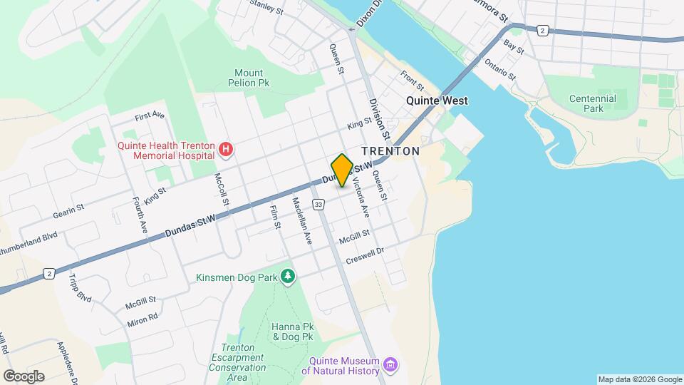 77 Lorne Ave Map and Location Details