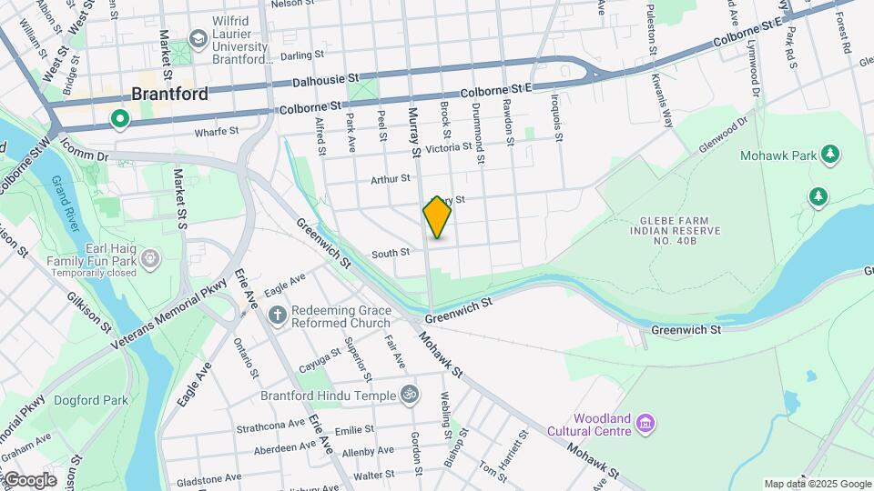 35 Park Ave Map and Location Details