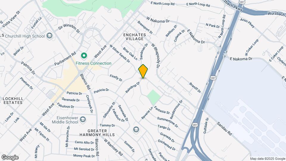 11526 Raindrop Dr Map and Location Details