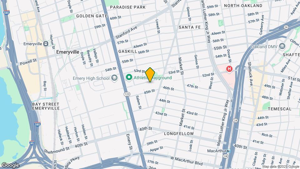 1029 47th St Map and Location Details