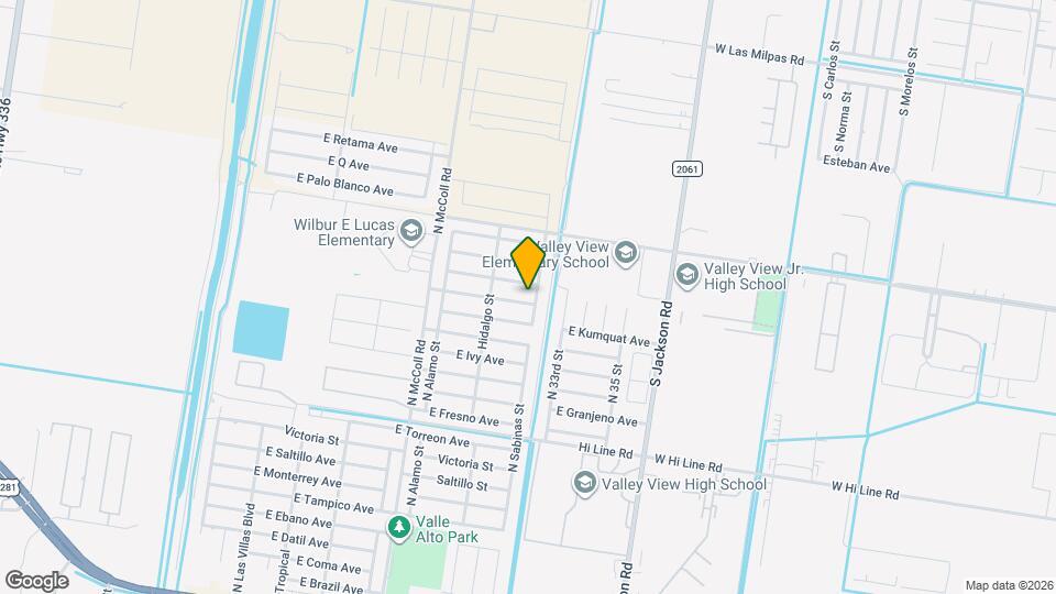 3105 E Laurel St Map and Location Details