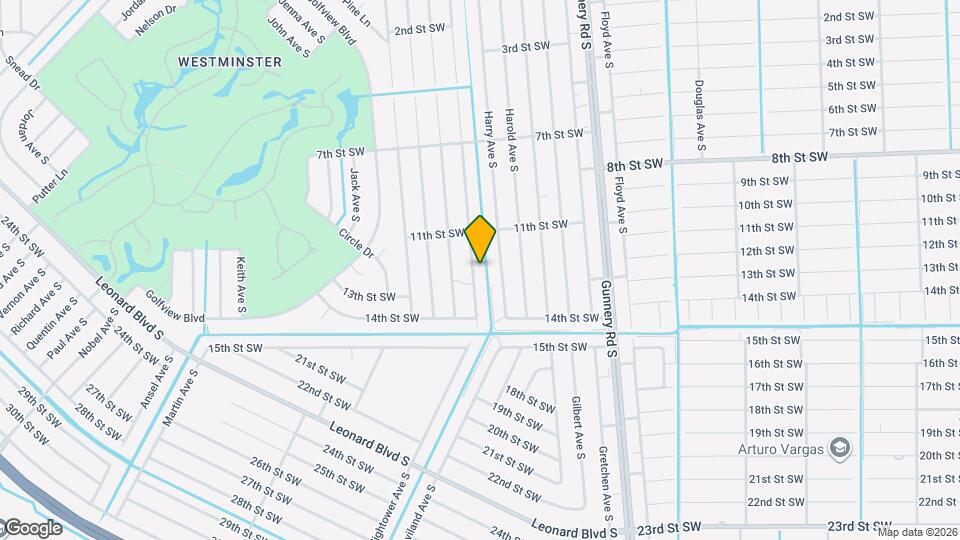 1123 Hightower Ave S Map and Location Details