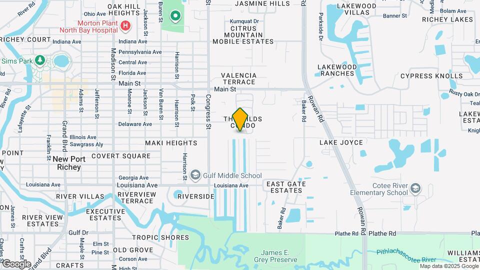 6634 Hickorywood Ln Map and Location Details