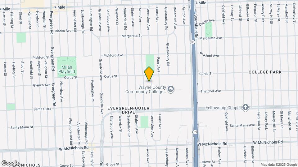 17693 Greenview Ave Map and Location Details