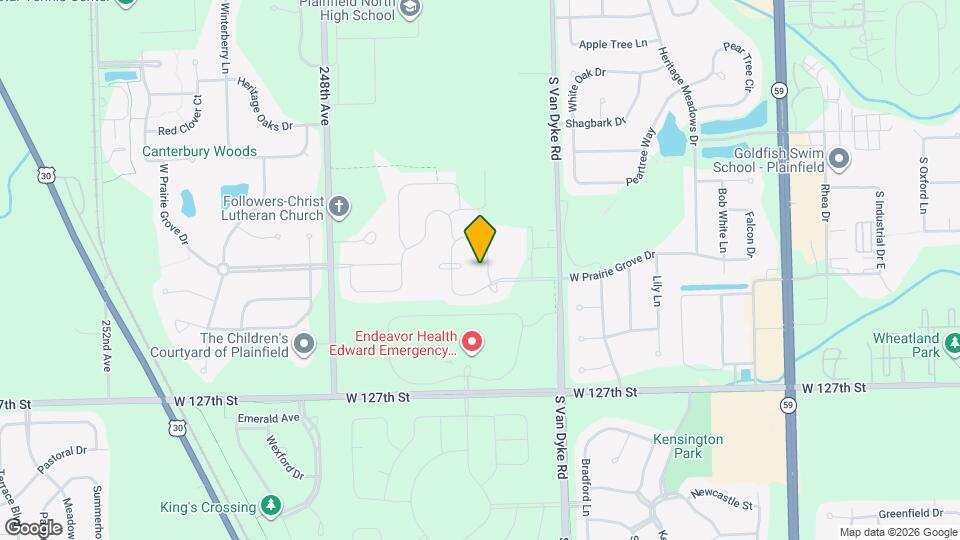 12460 S Compass Ave Map and Location Details