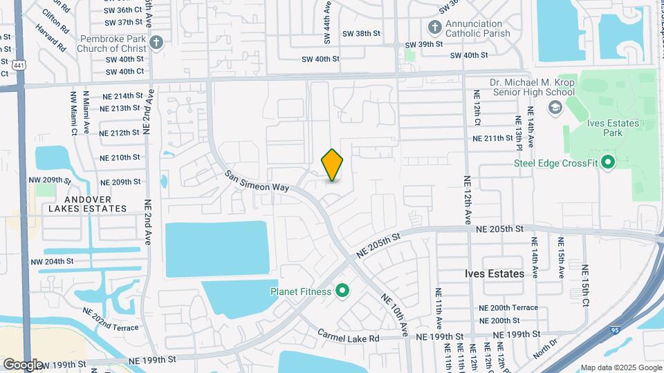 752 NE 208th Ln Map and Location Details
