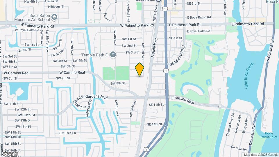 240 SW 7th St Map and Location Details