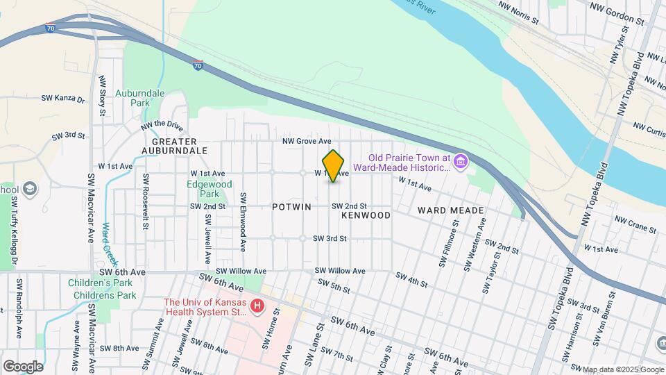 118 SW Broadmoor Ave Map and Location Details