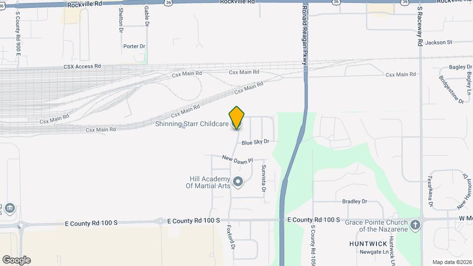 594 Sun Ridge Blvd Map and Location Details