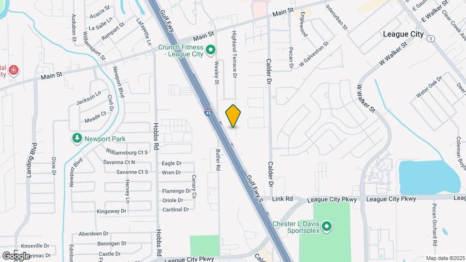 250 Highland Terrace Dr Mapa y Detalles de la Ubicación