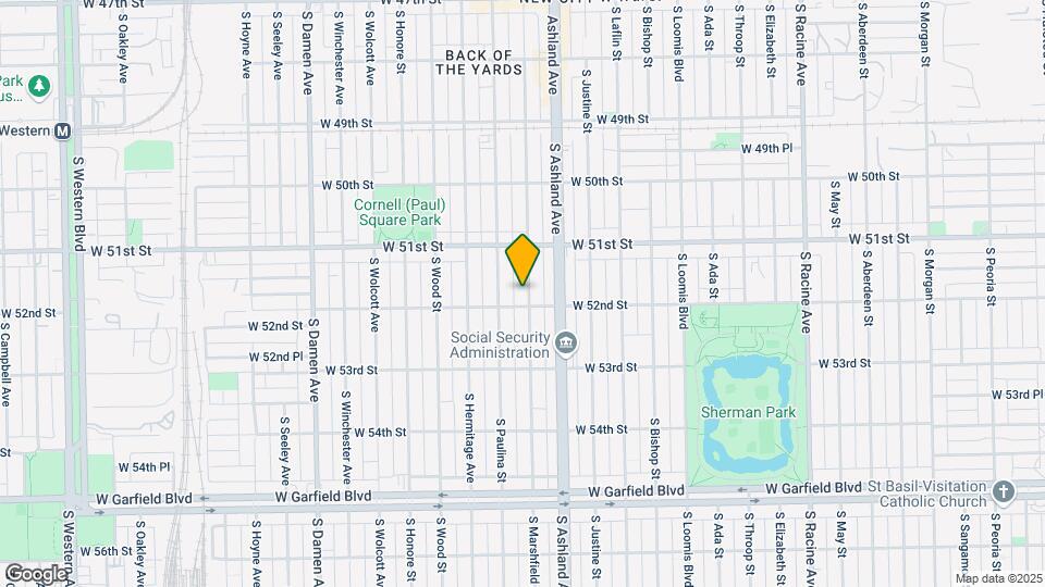 5148 Marshfield Ave Map and Location Details