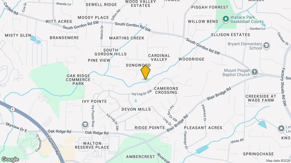 1541 Elm Log Ct Map and Location Details