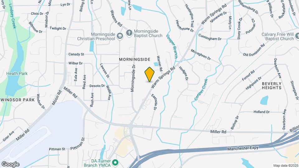 Morningside Way Map and Location Details