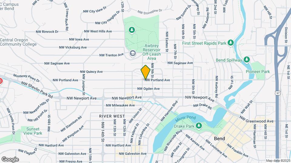 953 NW Portland Ave Map and Location Details