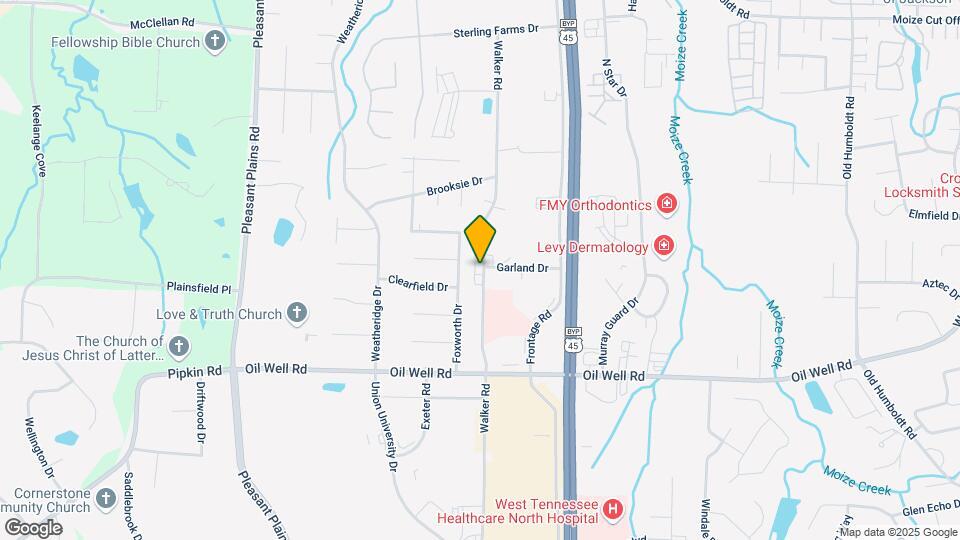 711 Walker Rd Map and Location Details