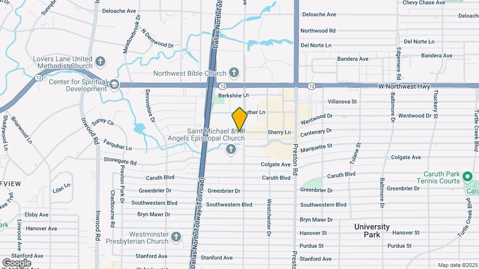 8181 Douglas Ave Map and Location Details