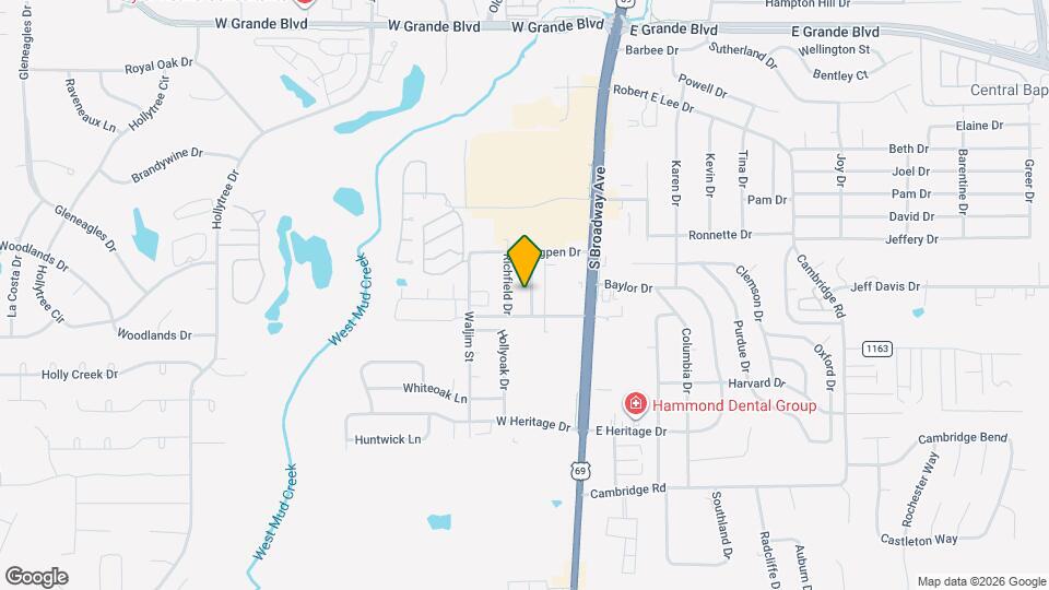 7127 Gatewood Dr Map and Location Details