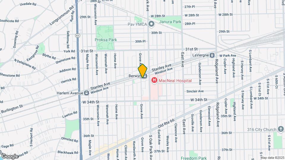 6820 Windsor Ave Mapa y Detalles de la Ubicación