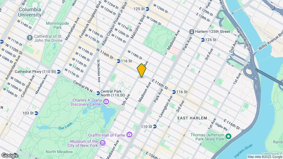 3 E 115th St Map and Location Details