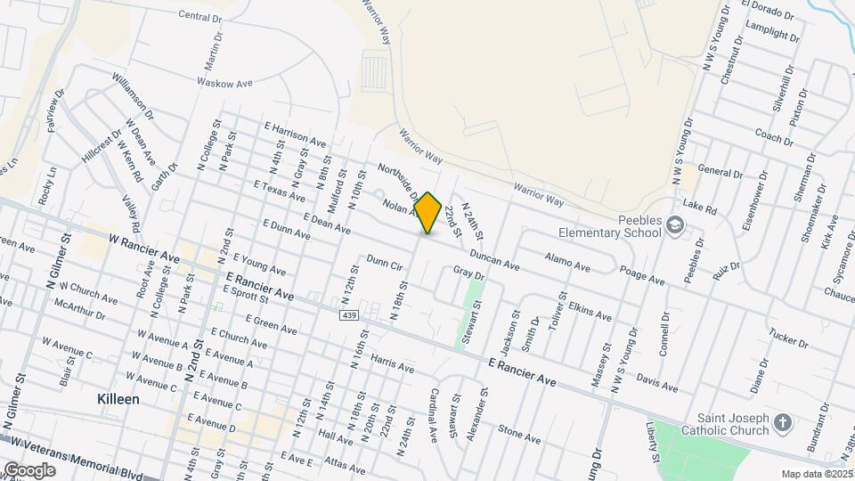 1002 Duncan Ave Map and Location Details